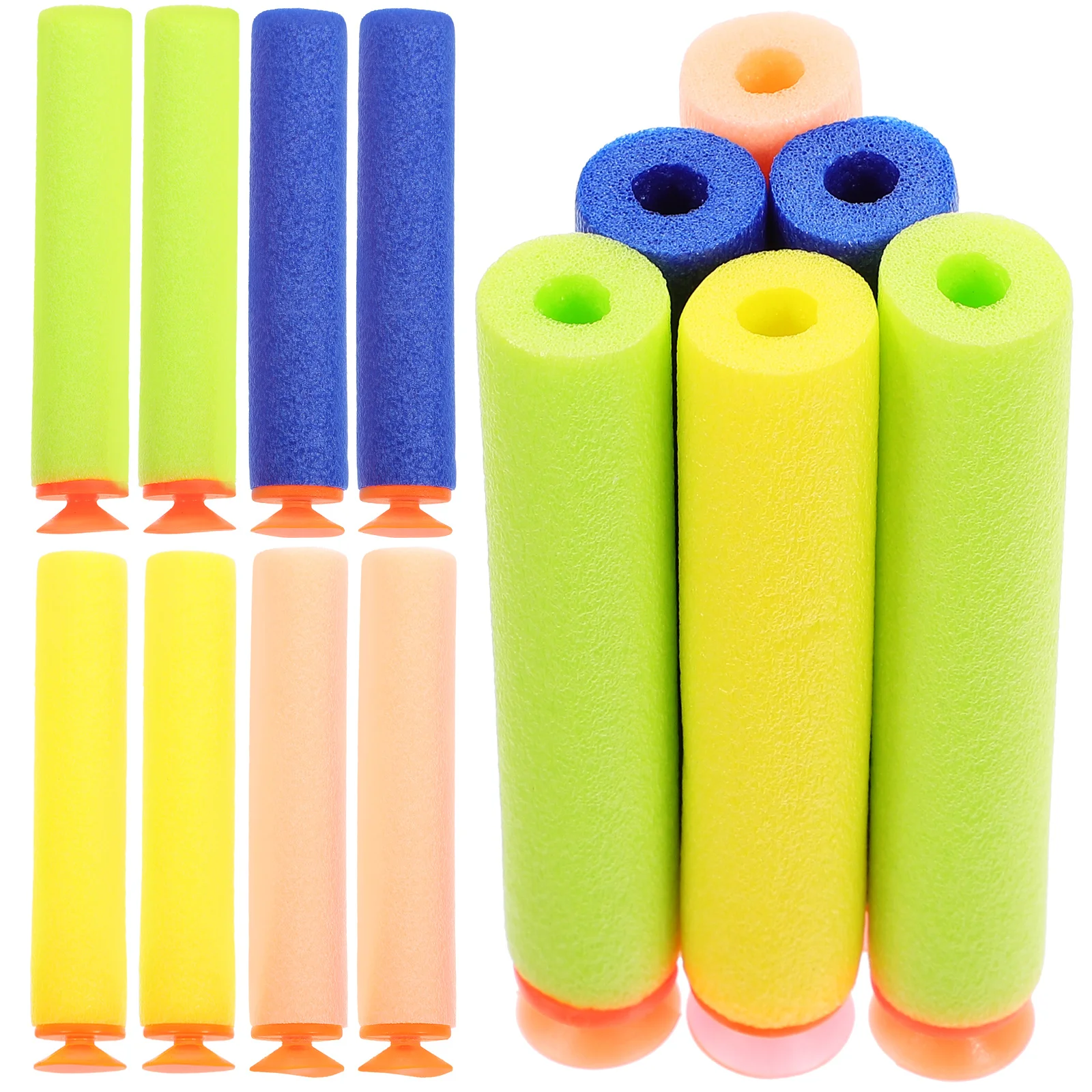 

100pcs 7.2Cm Eva Foam Darts For War Game A0707 A0710 A0711 A3844 A0712 A0713 A0715 Cs-35 H34069 Compatible Kids Outdoor Blaster