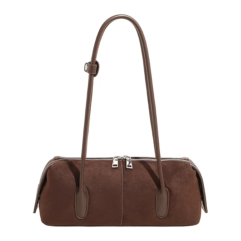 

2025 Autumn Winter Large Capacity Hobo Bag for Work, Soft Faux Leather Crossbody Purse, Elegant Tote for Office Commute