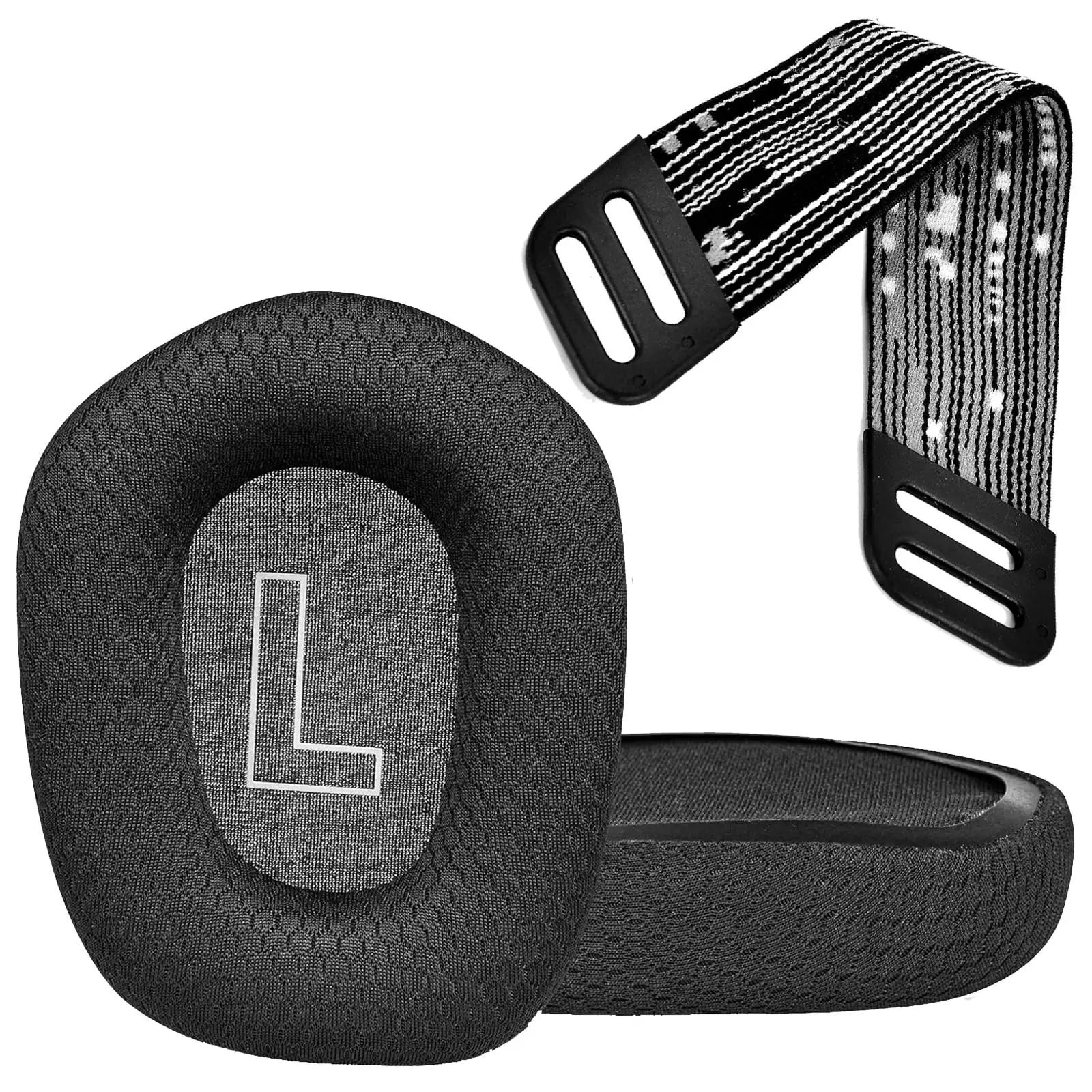 G733 Earpads Replacement G733 Ear Pad Cushions Cups Cover Parts Compatible with Logitech G733 Gaming Headset.