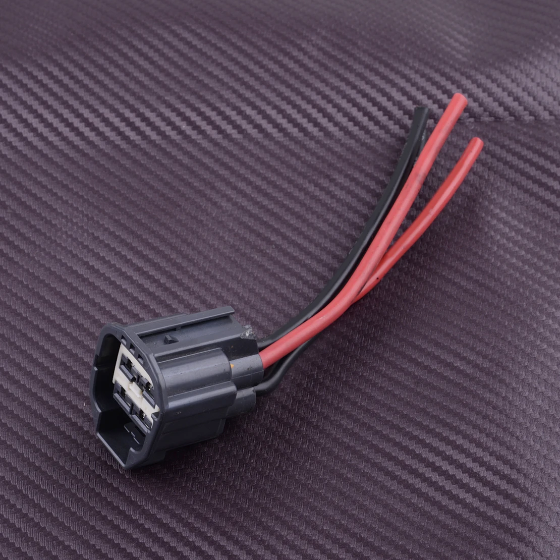 Car Engine Cooling Fan Motor Connector Plug Pigtail Wire Harness Fit for Ford Mustang 2010 2011 2012 2013 2014 2015 New