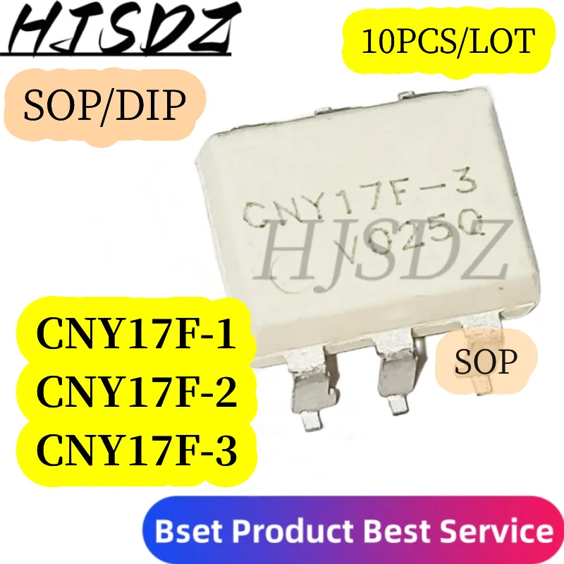 10 piezas nuevo CNY17F-3 DIP CNY17F-3 SOP CNY17F-2 SOP CNY17F-1 DIP CNY17F-1 SOP CNY17F-2 DIP