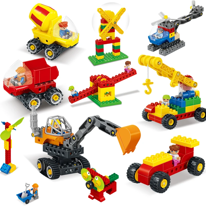 Big Building Blocks Moc Science Technology Engineering Machinery Accessories Compatible Large Bricks Educational Toys