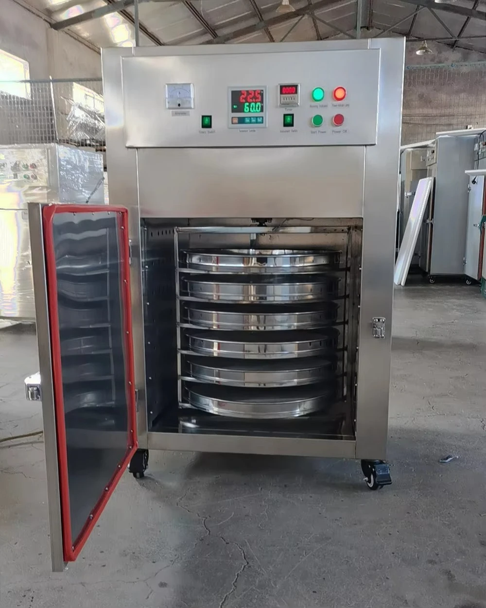 Electric hot air circulation oven, dried fruit tea dryer, fresh tea dryer