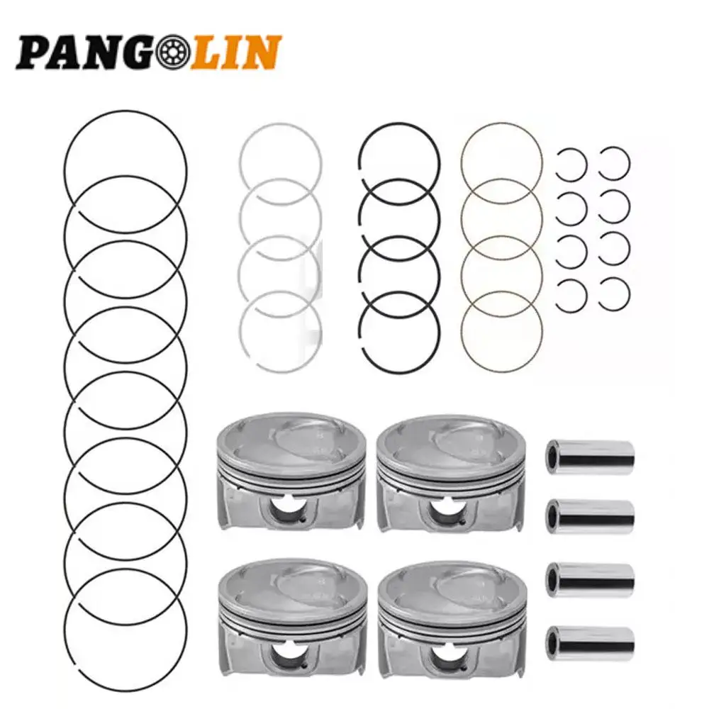 

230412J000 230412J020 230412J010 4pcs Engine Piston Set For HYUNDAI Tucson ix35 2020-2024 G4NL G4NJ Car Accessories