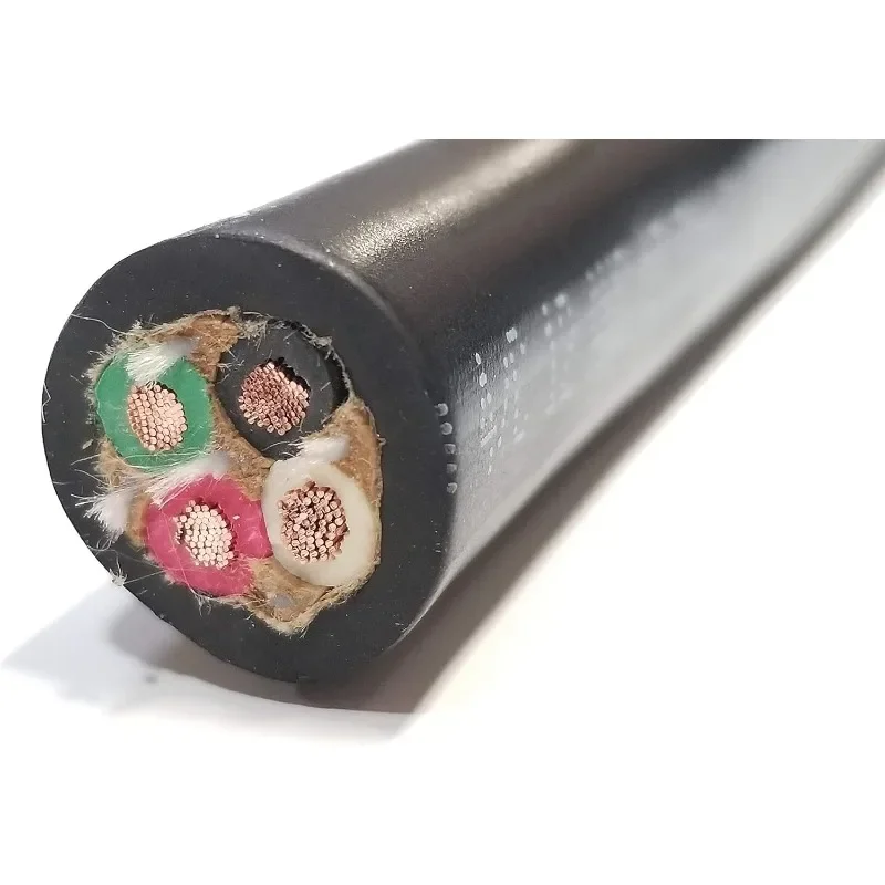 

2025 12/4 Bulk Cable - SOOW Jacket, 20 Amps, 4 Wire, 600v - Water and Oil Resistant (65)