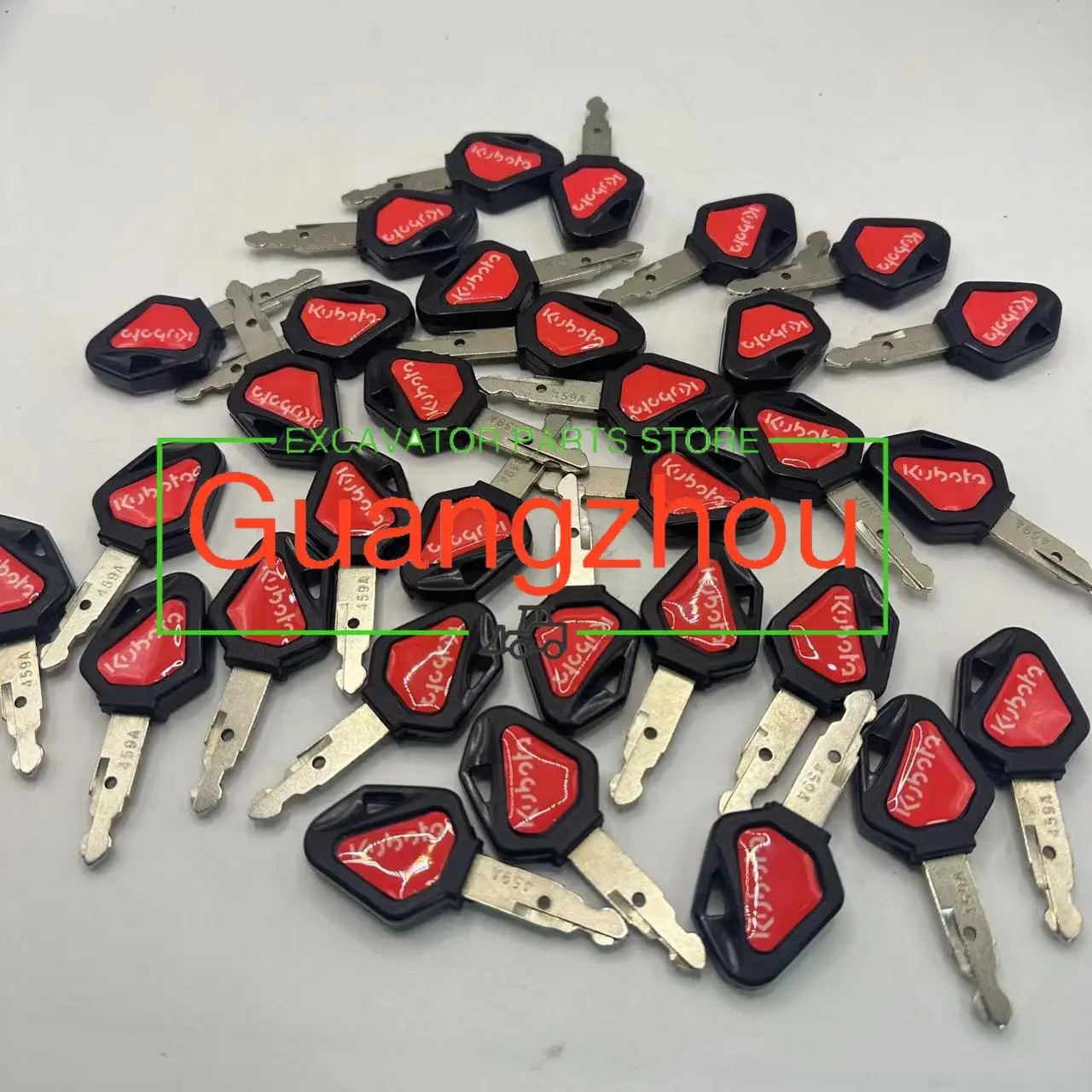 

30pcs Excavation Ignition Keys for Kubota U15 20 30 35KX 151 155 165 185 Start Key