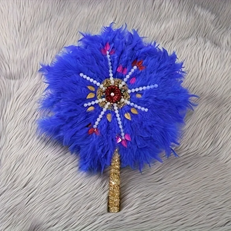 مروحة ديكور الزفاف، لوازم زفاف فنية رائعة، مناسبة لخطوبة العروس وموسم الزفاف #2