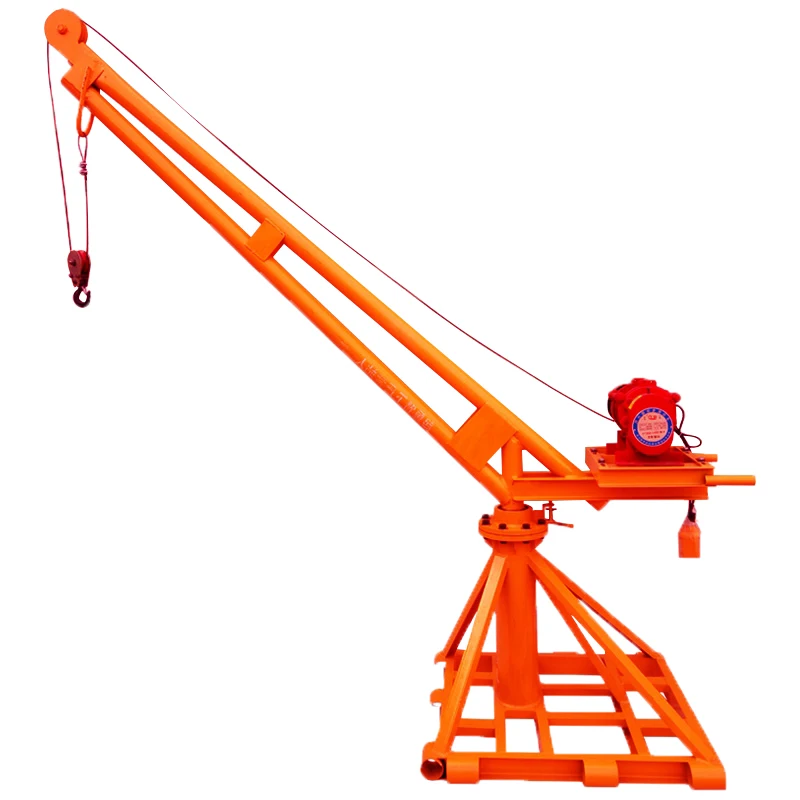 Construction Use 500 kg Mini Crane Portable Shop Truck Mounted Hydraulic Small Spider Lifting Crane Price