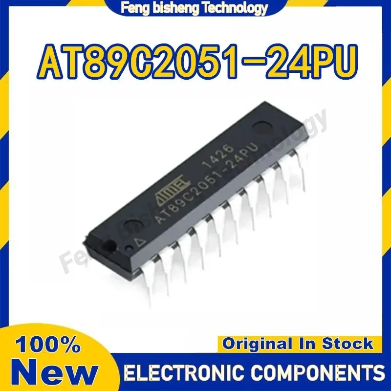 

5 шт. AT89C2051-24PU AT89C2051-24 AT89C2051 AT89C AT89 AT IC MCU чип DIP-20 в наличии