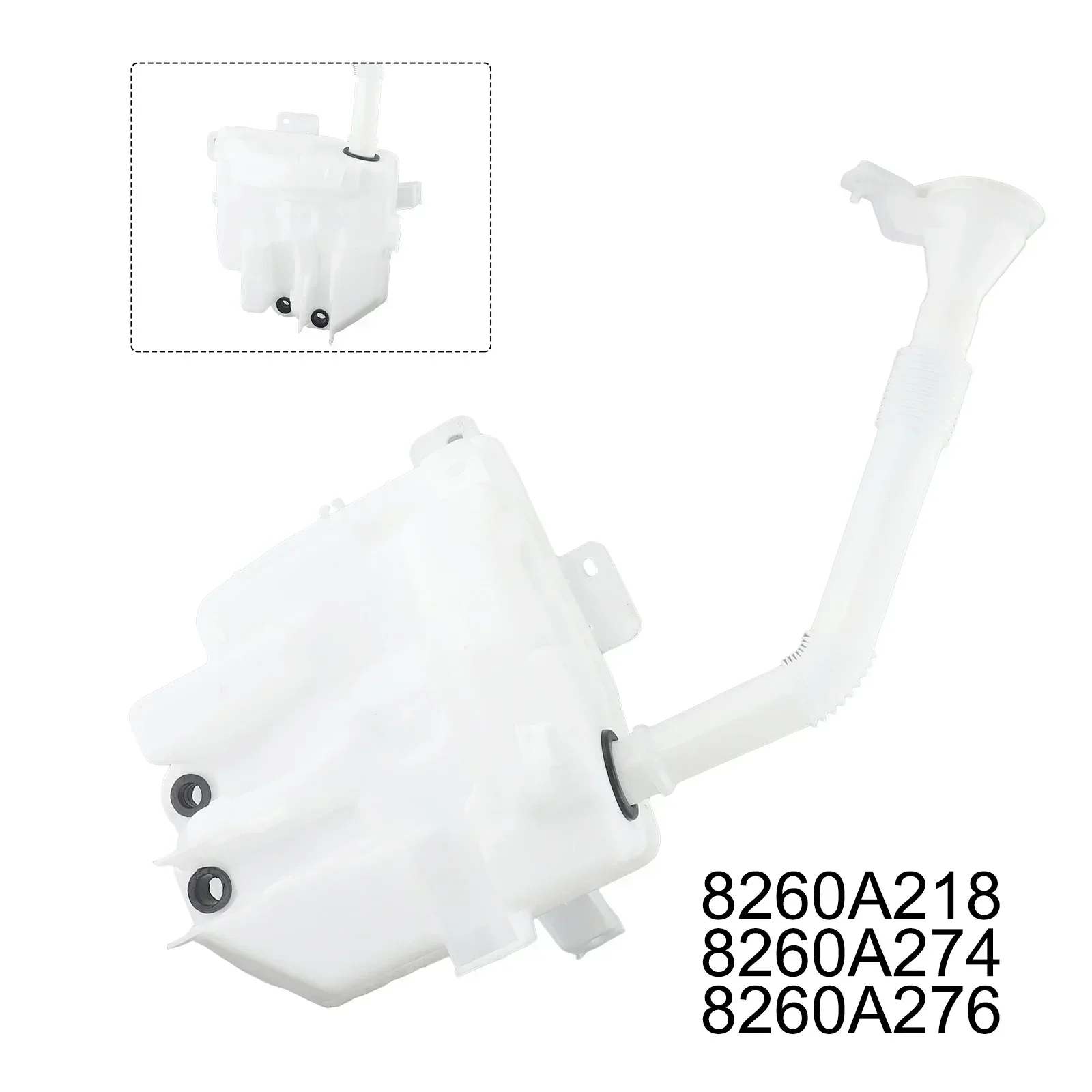 Windshield Wiper Washer Tank Auto Parts 1pc 8260A097 8260A218 8260A274 ABS For Mitsubishi Outlander Sport High Quality