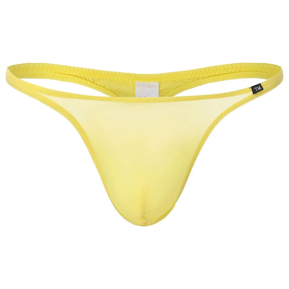 

Men Sexy High Elastic Underwear Low-waist Men's Panties Bulge Pouch Gay Sissy Erotic Sexy Accessories For Couple G-strings Thong