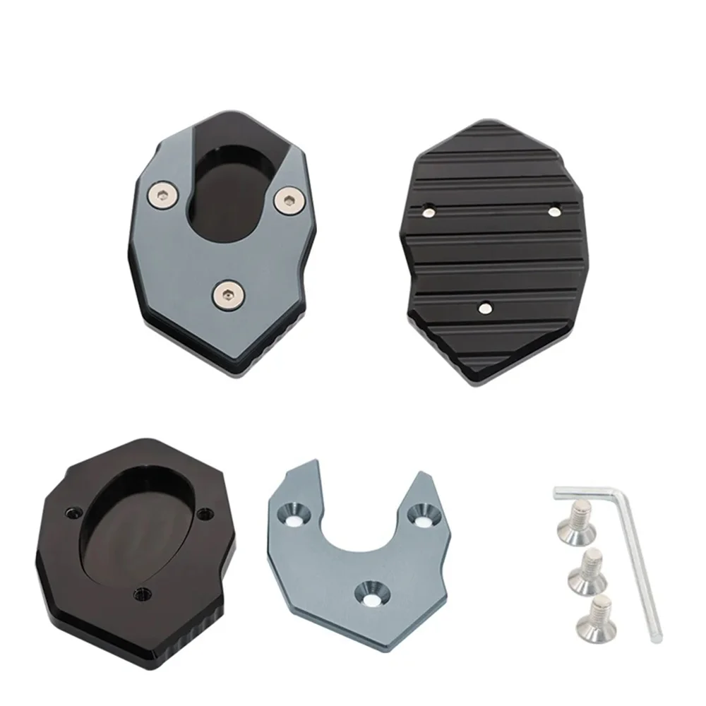 For KAWASAKI VERSYS VERSYS1000 Versys 1000 2015-2021 CNC Motorcycle Accessories Kickstand Side Extension Pad Stand Support Plate
