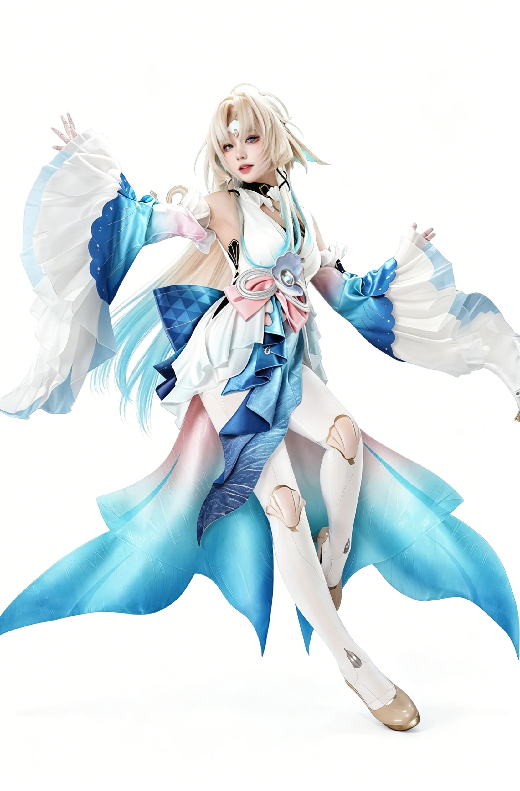 

Pearl Ten Stonehearts Honkai Star Rail Cosplay Costume Full Set for Women Halloween Comic Con Role Play Anime Outfit