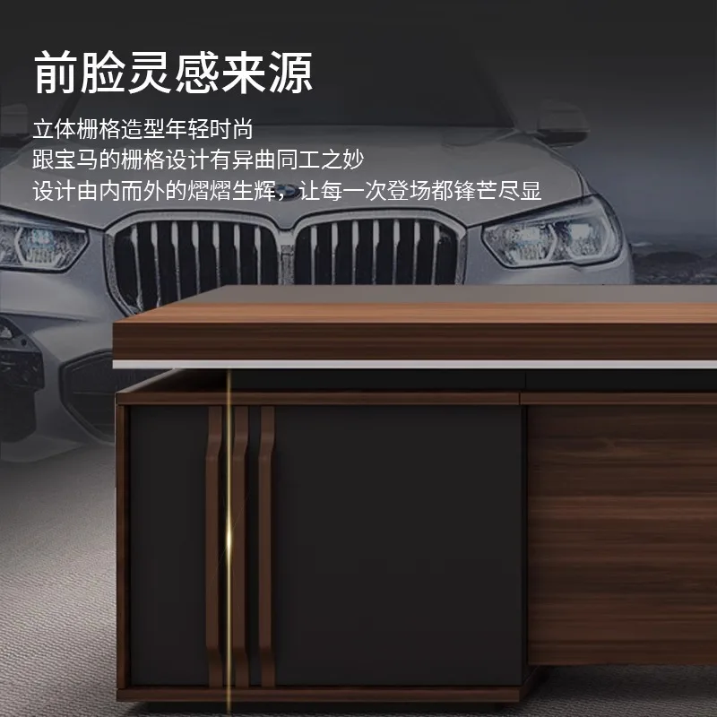 Senior Combination Office Desk Cabinet Saving Space Material Reading Office Desk Written High Office Furniture Skrivbordet XYOD