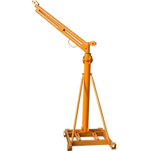 

Crane household small lift crane electric 220V building decoration