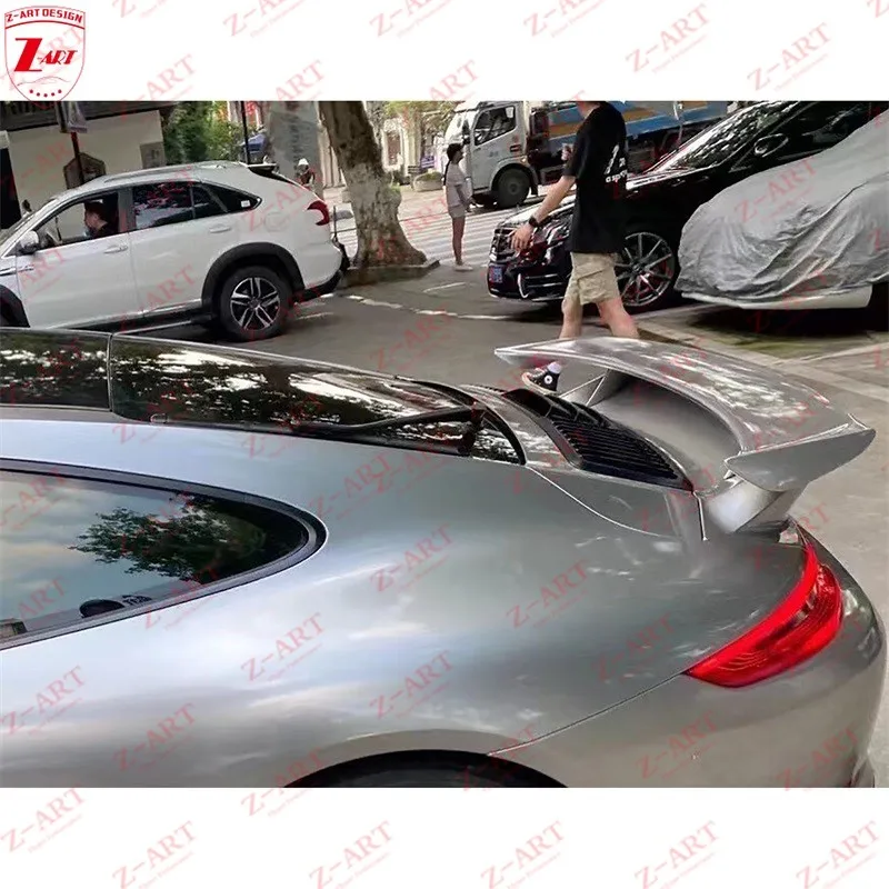 Z-ART 991 Dry Carbon Fiber AC Rear Wing for Porsche 991 Prepreg Carbon Fiber Tail Spoiler for 911 2012-2018 Tail Wing Body Kit