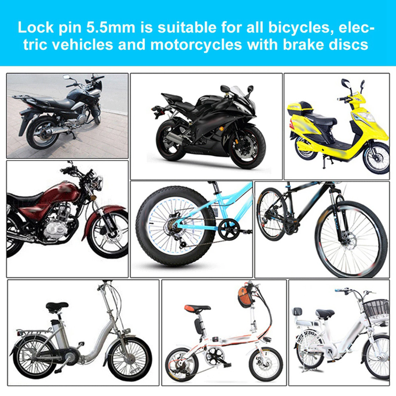 Bluetooth Lock Remote Control Lock Y801 Smart Bluetooth Motorcycle  Lock APP Keyless Auto theft Lock Smart Bluetooth Lock