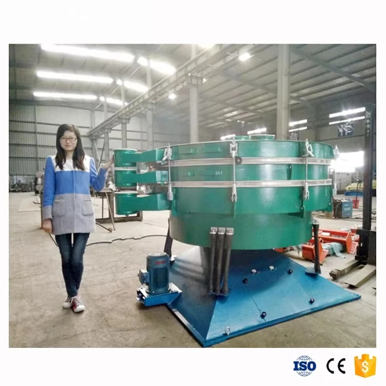 Single Deck Vibrating Screens Feed Sifter Tumbler Vibrating Sieve Manufacturers