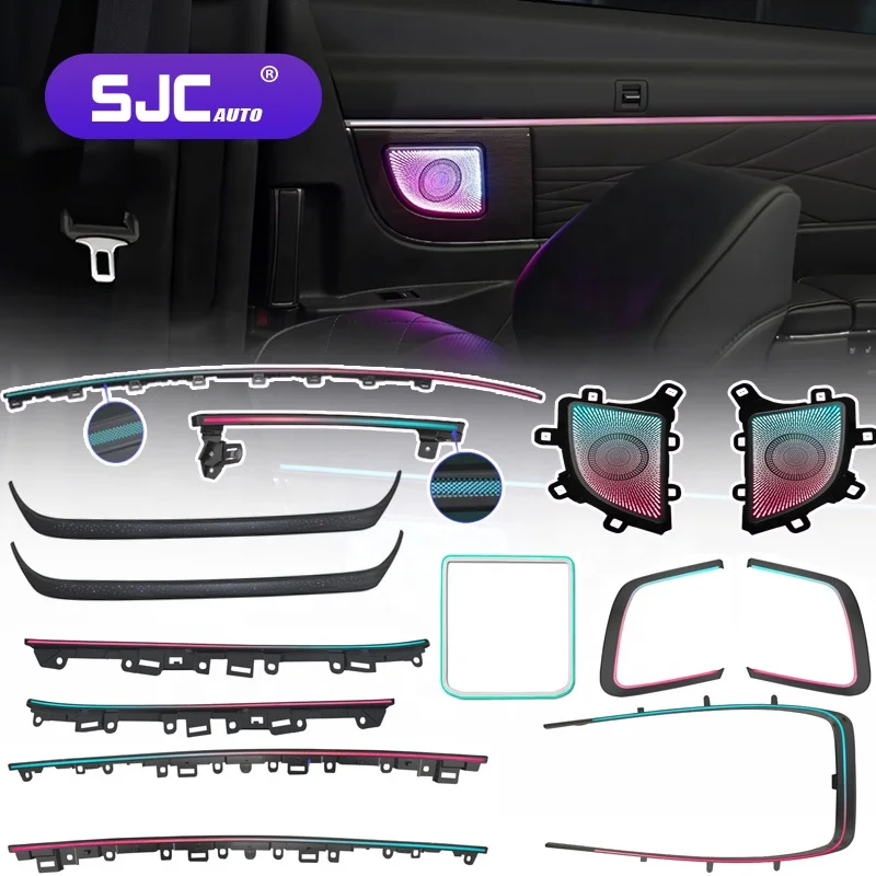 

SJC Auto 256 Colors Interior Lighting For Toyota Alphard/Vellfire 40 Series 2024-2025 LHD/RHD Symphony LED Car Ambient Light Kit
