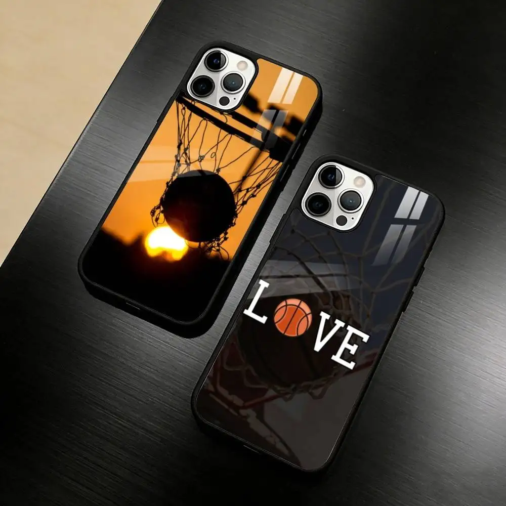 

Basketball Sport Phone Case For iPhone 17,16,15,14,13,12,Plus,Pro,Max For Magnetic Wireless Charge