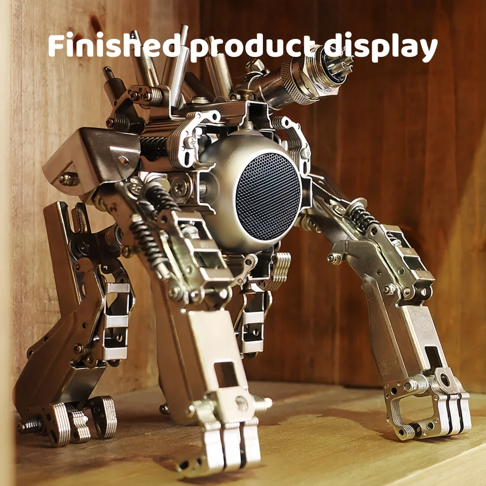 320PCS Aap metalen mecha 3D montage puzzel model speelgoed verjaardag beeldje praktisch ornament cadeau
