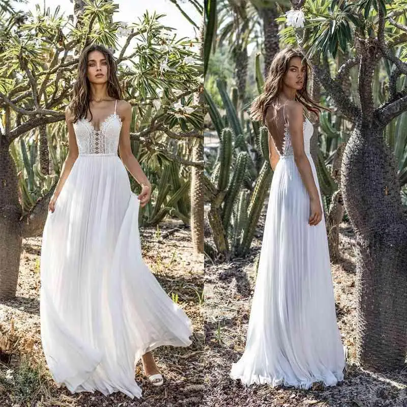 Duas peças rendas apliques vestido de casamento sem alças xale vestidos de noiva até o chão cetim feito sob encomenda vestido de noite