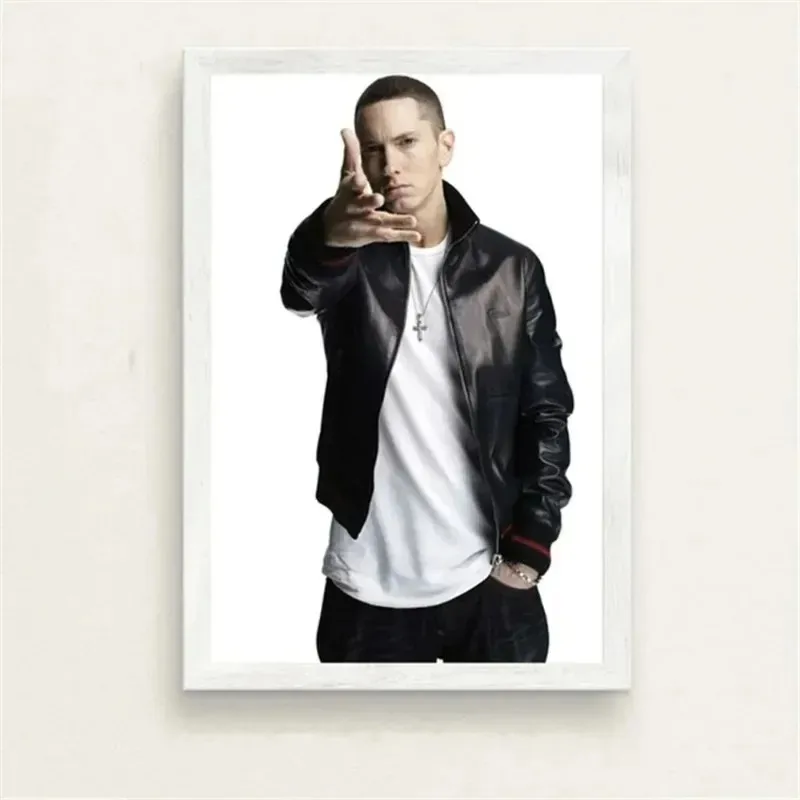 Super Rapper Eminems Posters and Prints Great Rap Singer Canvas Painting Music Star Wall Art Picture for Bedroom Home Decor