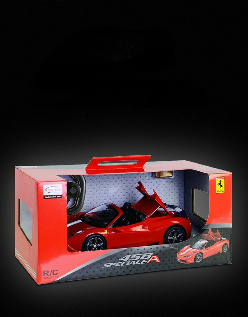 RASTAR Ferrari 458 Speciale A RC Car 1:14 Scale Remote Control Car 600mAh Battery Auto Machine Vehicle Toy Gift For Children