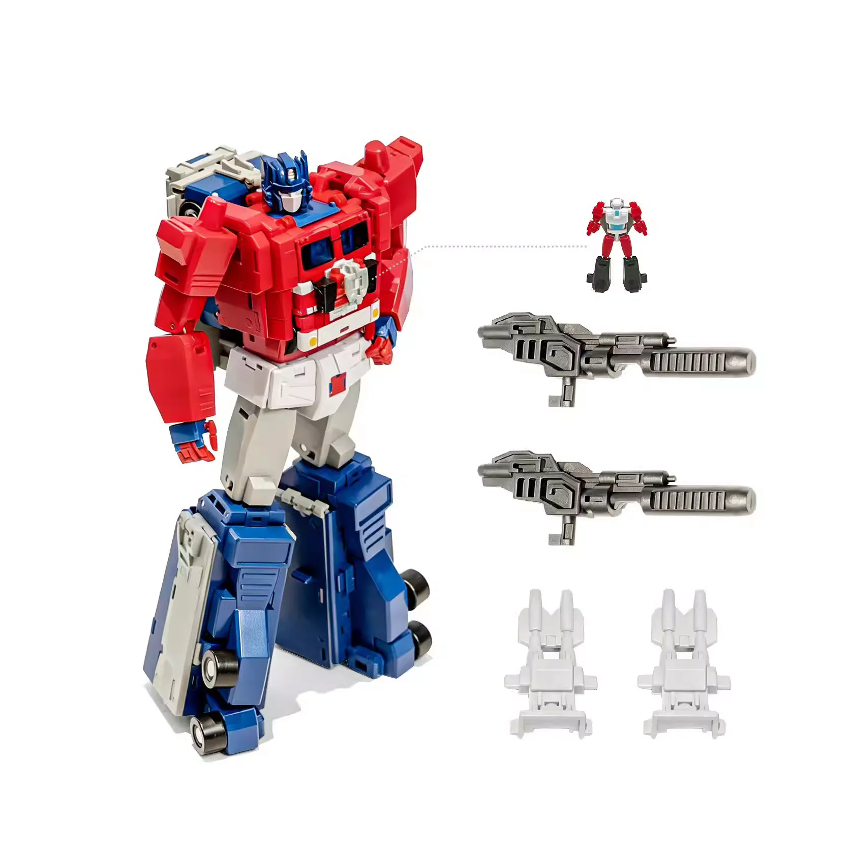 DX9-mini 04 Трансформирующиеся фигурки Super God Nirai, маленькие фигурки-лидеры