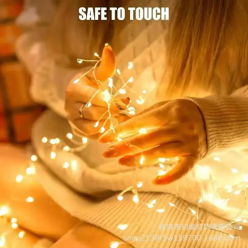 Room Decoration Accessories USB Fairy Lights 8 Modes Remote Controlled Decorative lights for Home Wedding Christmas New Year
