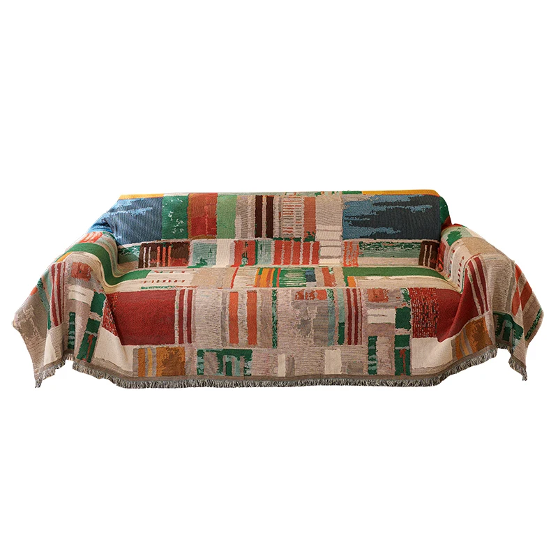 Home Sofa Cover With Tassel Living Room Sectional Sofa Covers Xl Furniture Cover Indoor Sofa Cover Full Set Designer Anti Slip