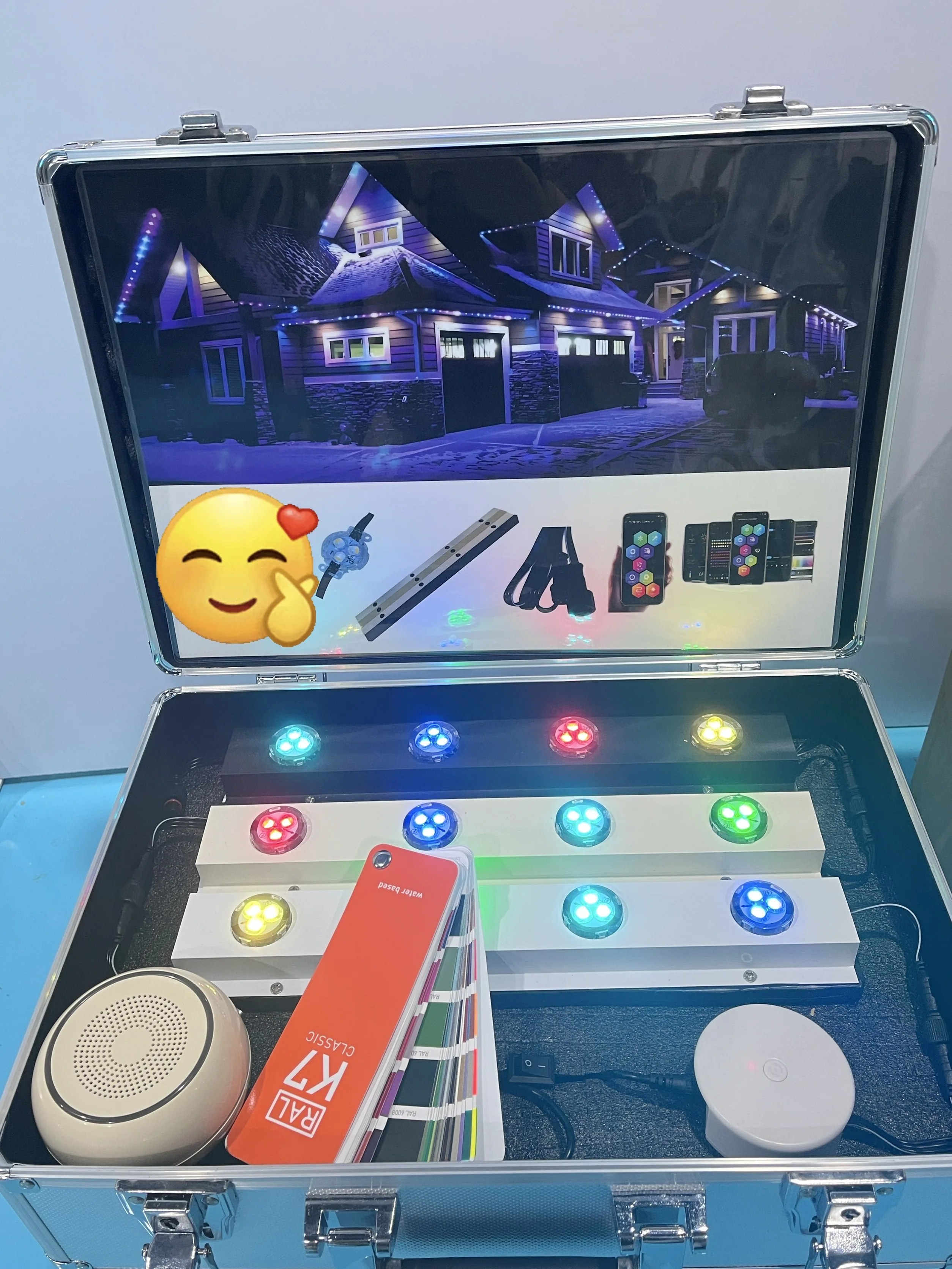 Misrabbit 12V 24V 48V مكبر صوت صغير LED /Wi-Fi RGBW لون قابل للتخصيص IP68 للاستخدام الخارجي التحكم الذكي في التطبيقات الدائمة #2