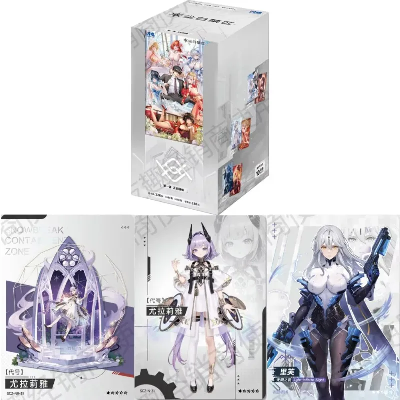 project-snow-card-Echos-de-la-revelation-chapitre-jeu-de-science-fiction-bishoujo-zone-de-confinement-de-snowbreak-cartes-a-collectionner-jouets-cadeau-tcg
