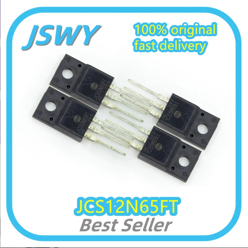 (10/50pcs) JCS12N65FT JCS12N65 TO-220F MOS Field Effect Tube Original Genuine Now In Stock!