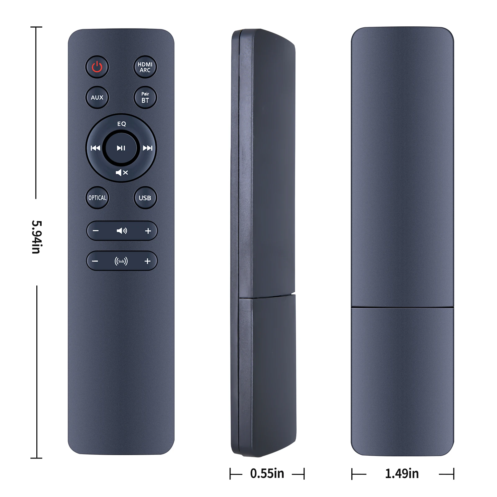 필립스 사운드바 B5706 TAB5706/37용 새 리모컨