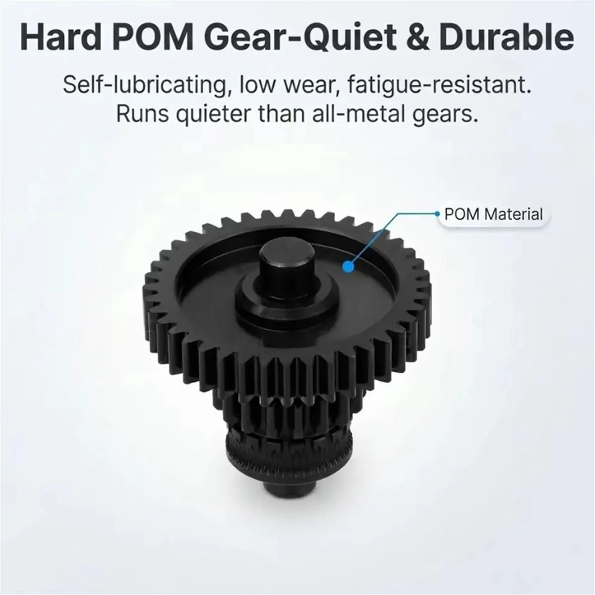 For S1 Extruder Gear Hardened Steel Gear Kit Integrated Extruder Replacement 3D Printer Accessories