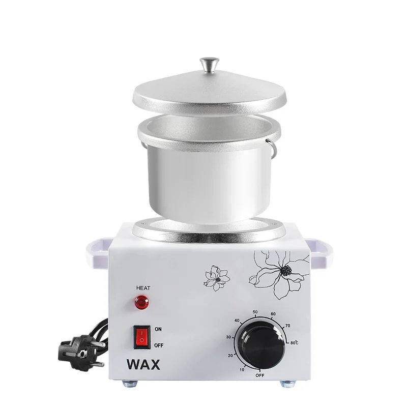 220V Wax Warmer Single Pot Electric Wax Heater Facial Skin SPA Equipment with Adjustable Temperature