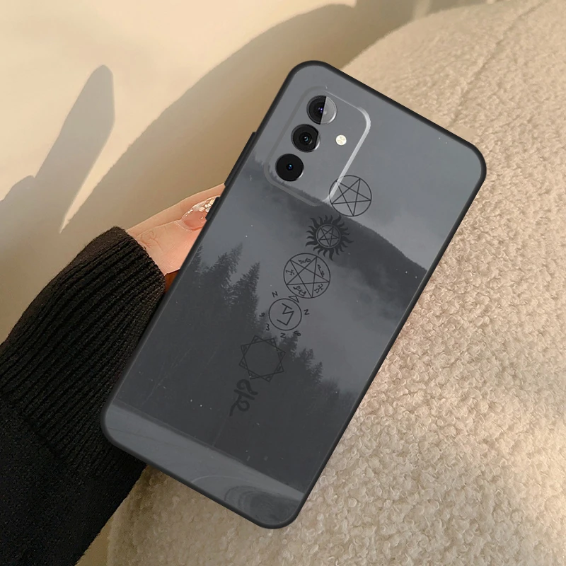 Supernatural Symbol Case For Samsung Galaxy A34 A54 A14 A15 A13 A53 A16 A26 A36 A56 A12 A22 A32 A52 A06 A35 A55 - view 2