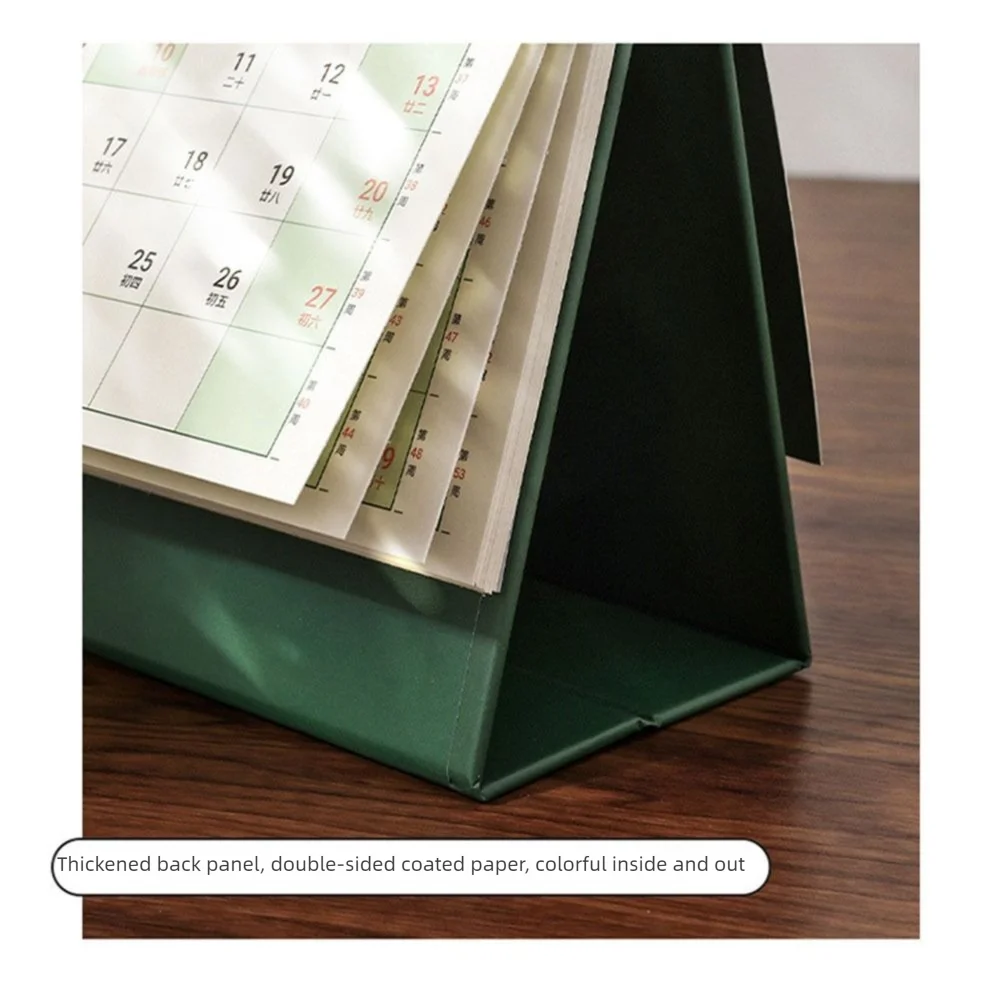 

Simple Coil 2026 Desk Calendar Portable Desktop Decoration Mini Calendar Daily Planner Gifts