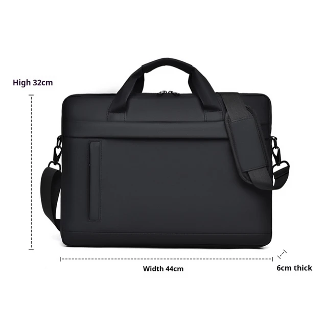 Laptop Tote Bag, Business Briefcase, Adjustable Shoulder Straps, Zipper Closure - Perfect for School, Office and Daily Commute 2 Laptop Tote Bag, Business Briefcase, Adjustable Shoulder Straps, Zipper Closure - Perfect for School, Office and Daily – view 2