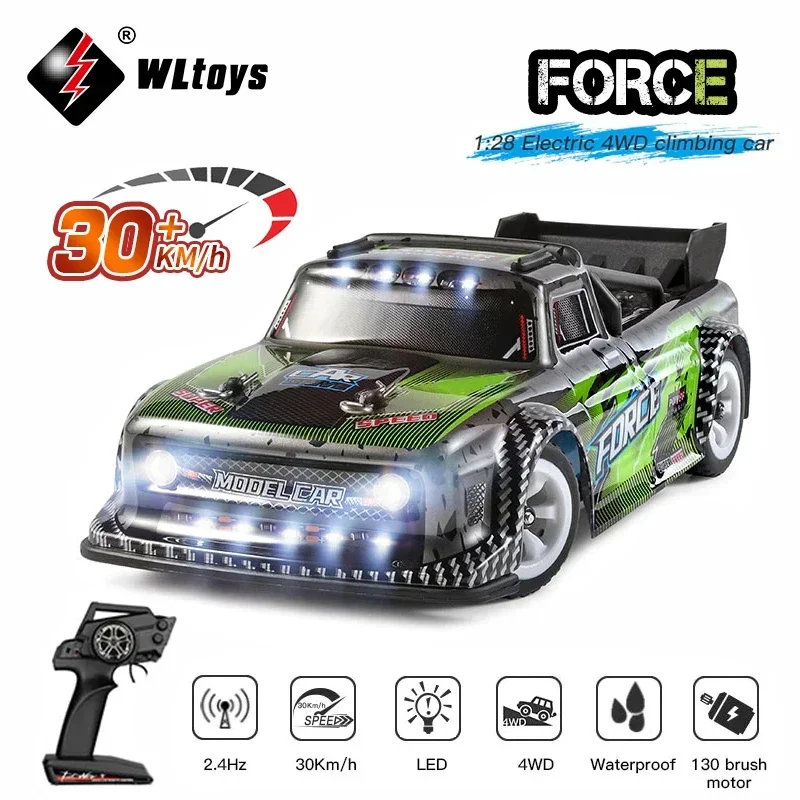 WLtoys 284131 284161 284010 30KM/H 2.4G 1:28 Racing Mini RC Car 4WD Electric High Speed Remote Control Drift Toys for Boy Gifts