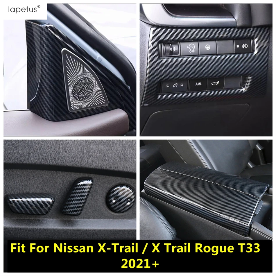 

Armrest Box Panel / Pillar A Speaker / Seat Adjust Button Trim Accessories For Nissan X-Trail / X Trail Rogue T33 2021 - 2024