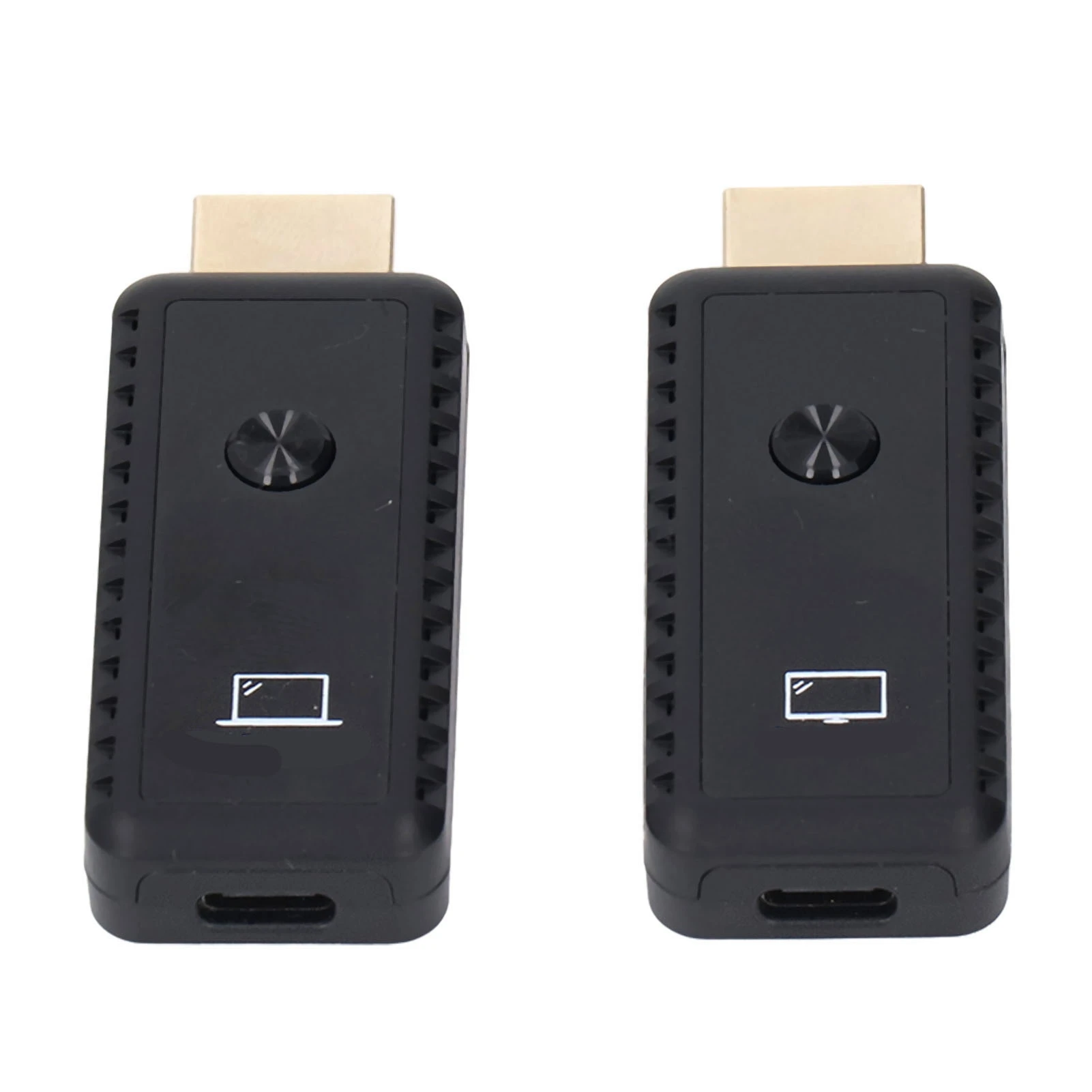 5G Wireless HD Extender Kit 100ft Plug Play UHD Multimedia Interface Transmitter Receiver for TV Portable HDMI Streaming