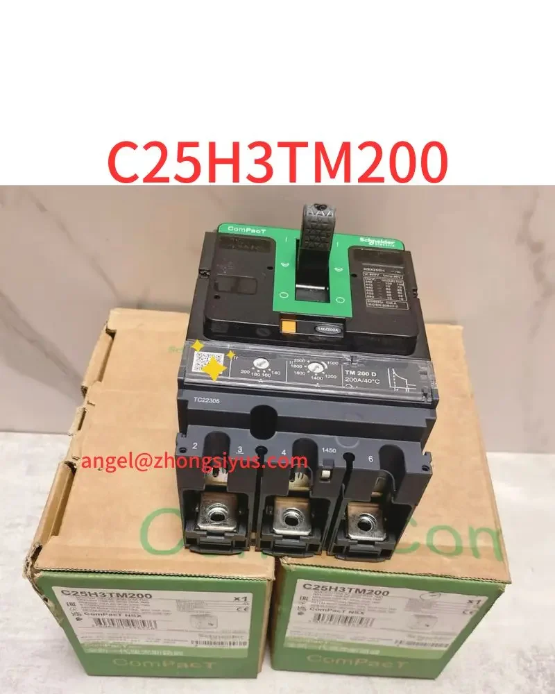 

New molded case circuit breaker C25H3TM200