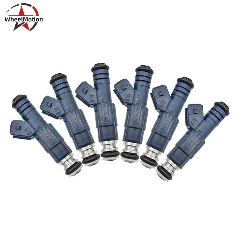 

OEM 0280155712 6 шт. автозапчасти двигателя, топливная форсунка для Cadillac Catera 1997-2001 Opel Vectra 1996 1997 1998 1999 2000