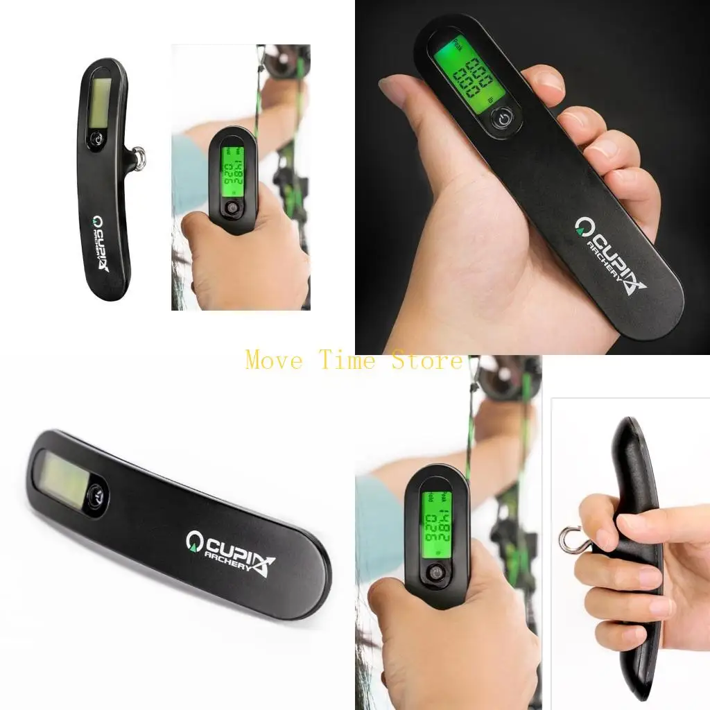 92ME Compound Bow Scale for Draw Weight 110lbs Multifunctional Digital Scale Handheld Scale Recurves/Compound Bow Tune Scale