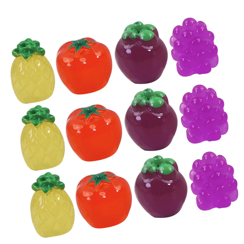 

2pcs 2 PCS Artificial Fruit Decoration Decorative Fruits False Mini Fake for Display