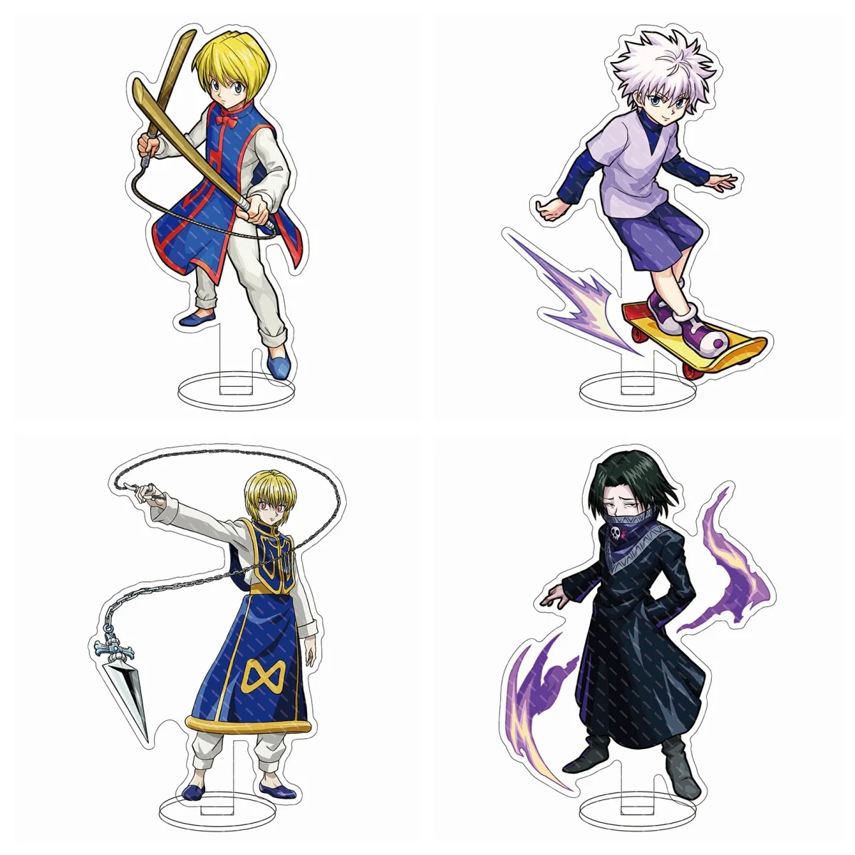 

HOT Sale Anime Hunter Gon Freecs, Hisoka Morow, Killua Zoldyck Acrylic Stand Double Sided Clear Character Standee Model Gift