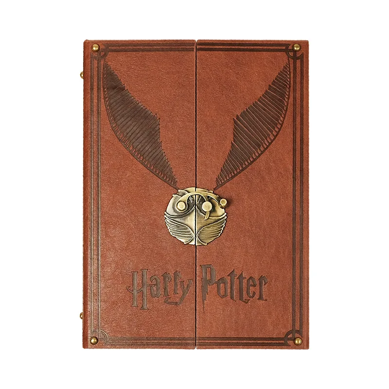 Harry Movie Peripherals Golden Snitch Notebook Collectible Diary Gift Box Najlepszy prezent urodzinowy dla dziewczyny Noworoczna zabawka dla chłopca