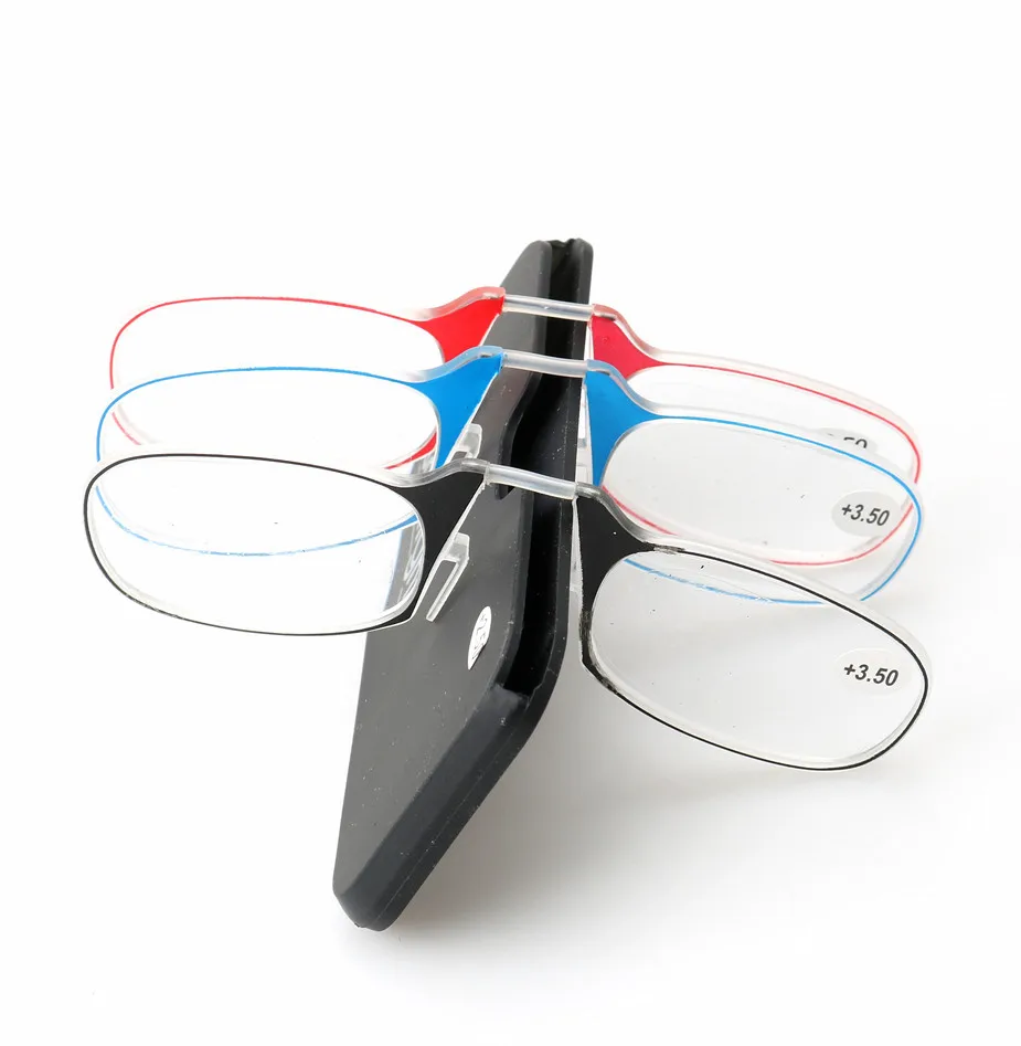 BOYSEEN Neue Modische Nasenclip-Lesebrille mit Ultraleichtem und Praktischem Mobiltelefon-High-Definition-Leseobjektiv – Detail 2